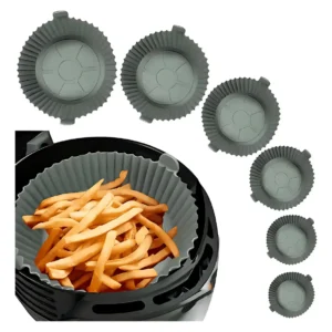 Pack 6 Forros de Silicona para Freidora de Aire Antiadherentes y Reutilizables